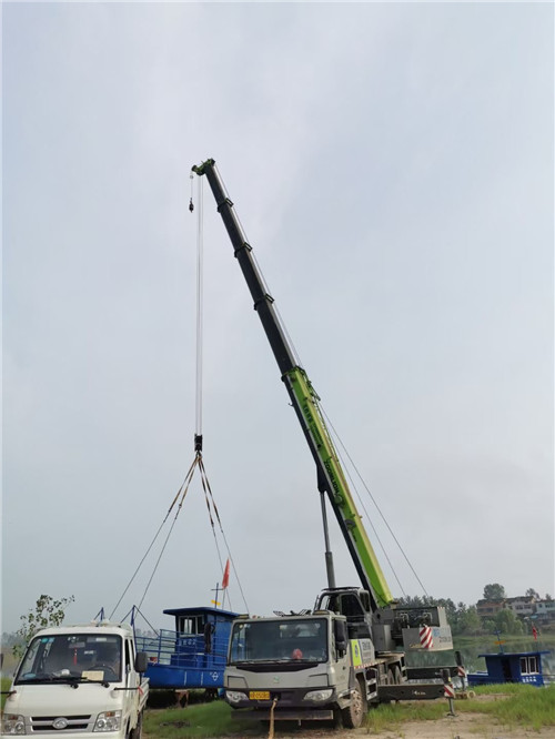 固原市桥梁建设吊装案例